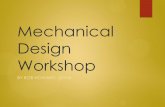 Mechanical Design Workshop - Florida FTC