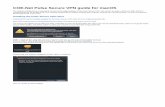 COE-Net Pulse Secure VPN guide for macOS