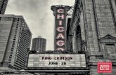 Live in Chicago Booklet - King Crimson