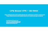 CPE Based VPN + SD-WAN