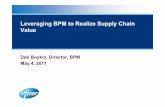 Leverage ARIS to Realize Supply Chain Value v1