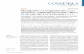Management of congenital nephrotic syndrome: consensus ...