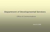 Department of Developmental Services - Connecticut