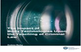 Impact of Body Technologies Upon the Teaching of Criminal Law
