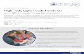 3 CREDIT CE COURSE High Tech, Light Touch: Hands-On with ...
