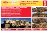 USED CAT 793C ENGINES FOR SALE - BTP GROUP
