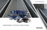 VARIABLE SPEED MOTORS - Motec Mex