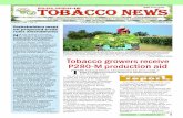 Tobacco growers receive P280-M production aid