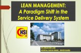 LEAN MANAGEMENT: A Paradigm Shift in the Service Delivery ...