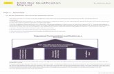 Bar Qualification Manual - Bar Standards Board