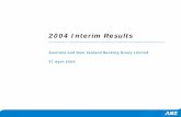 2004 Interim Results - ANZ