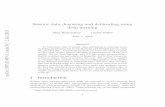 Seismic data denoising and deblending using deep learning