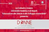 2021 La Cattedra Unesco Università ... - Unesco Chair Napoli