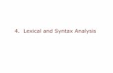 4. Lexical and Syntax Analysis - KFUPM