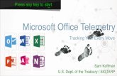 Microsoft Office Telemetry - OSDFCon