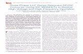 Three-Phase LLC Series Resonant DC/DC Converter Using SiC ...