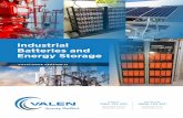 Industrial Batteries and Energy Storage