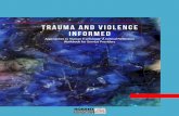 TRAUMA AND VIOLENCE informed