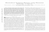 Hierarchical Temporal Memory using Memristor Networks: A ...