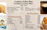 Coffee Shop menu - clubipswich.com.au