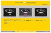 Con guration Manual Turbine Compact IP Video Stations