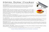 Himin Solar Cooker - Solar Valley China