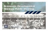 Economic Development Strategy Public Meeting