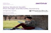Aetna Student Health Plan Design and Benefits Summary