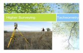 Higher Surveying Tacheometry