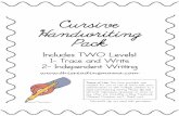 Cursive Handwriting Pack - Weebly