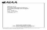 AIAA-91-2172 Propellant Management Device Conceptual ...