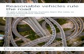 Reasonable vehicles rule the road