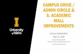 CAMPUS DRIVE / ADMIN CIRCLE & S. ACADEMIC MALL …