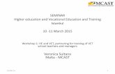SEMINAR Higher education and Vocational Education and ...
