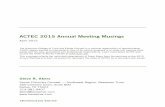 ACTEC 2015 Annual Meeting Musings - Bessemer Trust