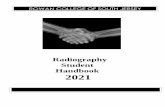 Radiography Student Handbook 2021 - rcsj.edu