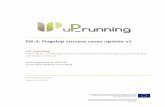 D6.3: Flagship success cases update v1 - uP_running