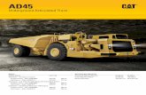 Specalog for AD45 Underground Articulated Trucks AEHQ8300-01