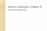 Honors Chemistry Chapter 9 - Weebly