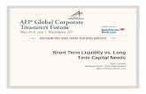 Short Term Liquidity vs LongShort Term Liquidity vs. Long ...