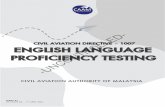 CIVIL AVIATION DIRECTIVE – 1007 ENGLISH LANGUAGE ...