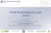 Heat Roadmap Europe 2050 - COGEN Europe