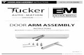 DOOR ARM ASSEMBLY - Tucker Auto-Mation