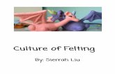 Culture of Felting - Weebly