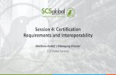 Session 4: Certification Requirements and Interoperability