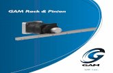 GAM Rack & Pinion