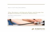 The Problem of Chronic Pain and Scope for ... - Sapere