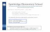 Spiritridge Elementary School - BoardDocs, a Diligent Brand