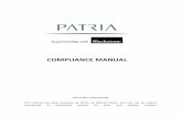 COMPLIANCE MANUAL - Patria