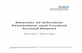 Director of Infection Prevention and Control Annual Report